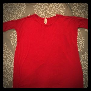 Georgia red stretchy shirt